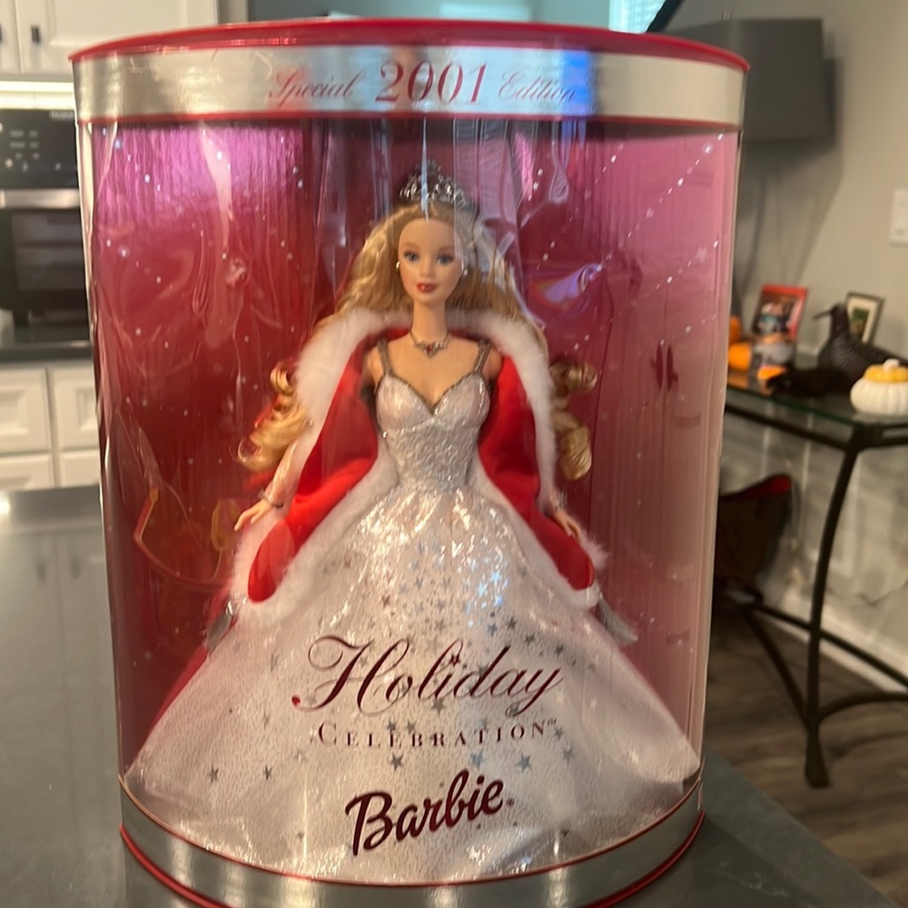 NIB! 2001 Holiday Celebration Barbie!